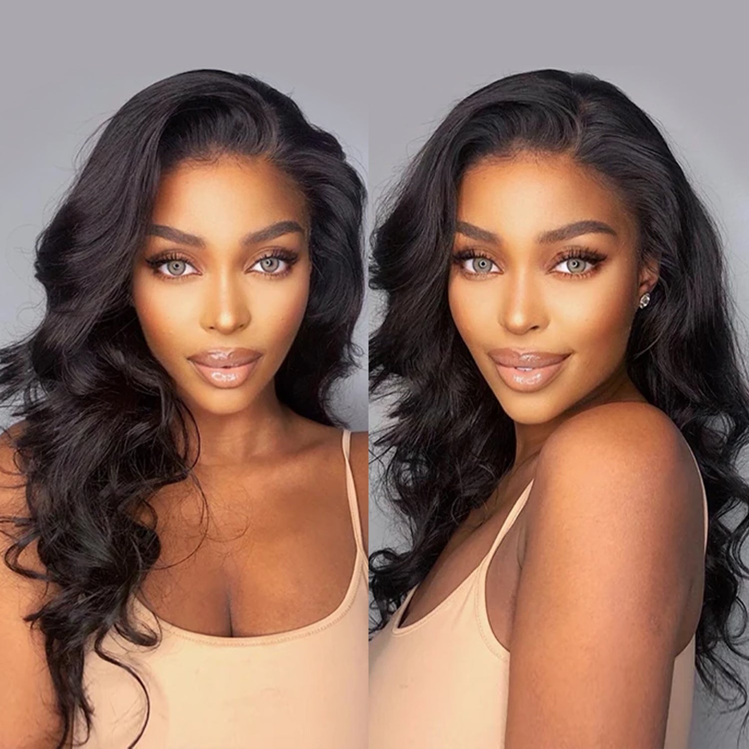 Talktohair 250% Lace Front Wigs Human Hair 5x5 Lace Closure Wigs Body Wave Human Hair Wigs