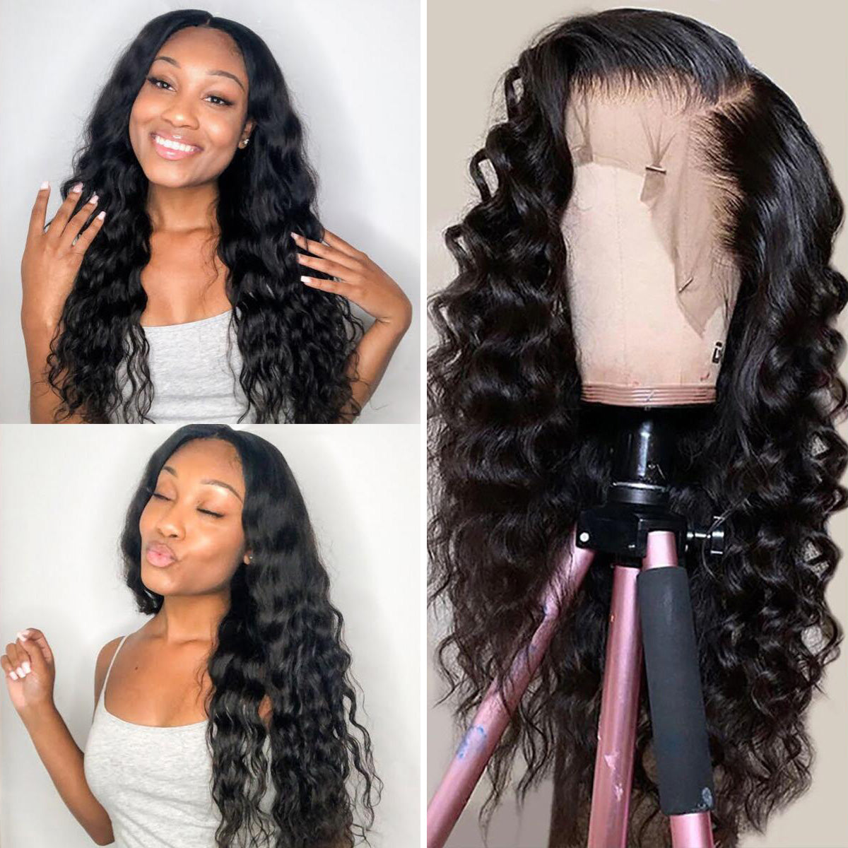 Loose Deep 360 Lace Wig with Baby Hair