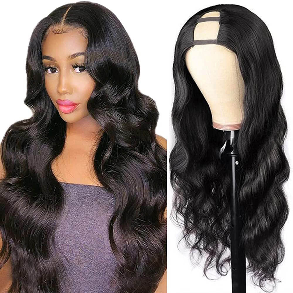 180% Heavy Density Body Wave U Part Hair Wig‎