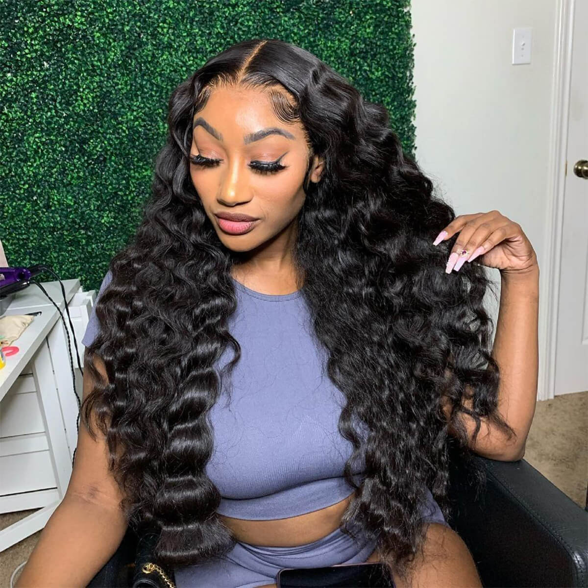 Loose Deep 360 Lace Wig with Baby Hair