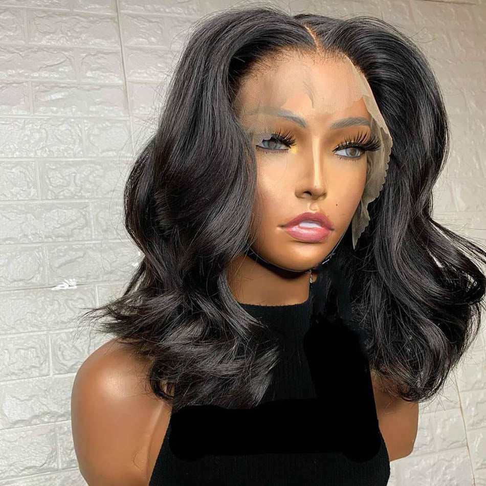 Body Wave Human Hair Bob Lace Frontal Wig