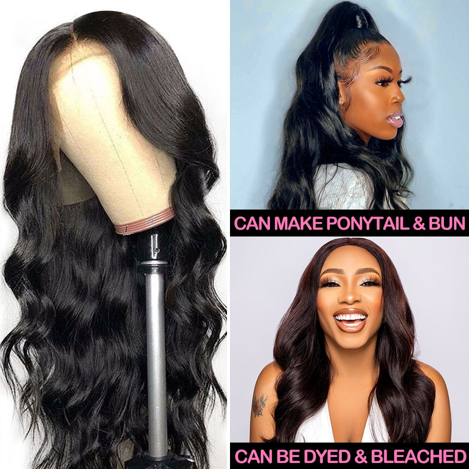 Body Wave HD Invisible Lace Frontal Wig