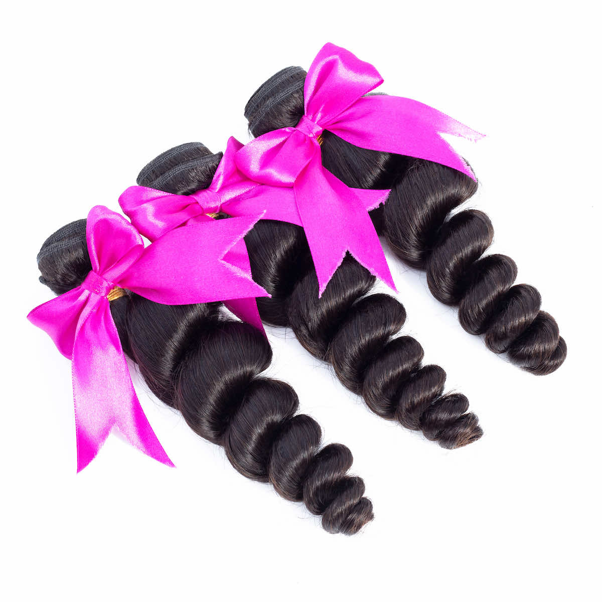 3Pcs Loose Wave 10A Hair Bundles 100% Virgin Hair