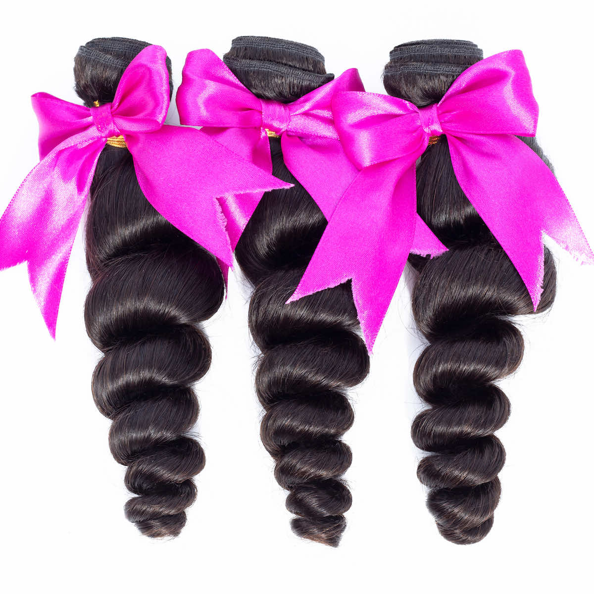 3Pcs Loose Wave 10A Hair Bundles 100% Virgin Hair