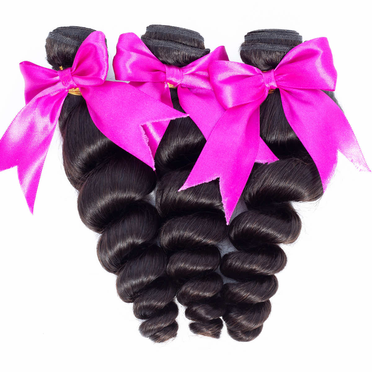 3Pcs Loose Wave 10A Hair Bundles 100% Virgin Hair