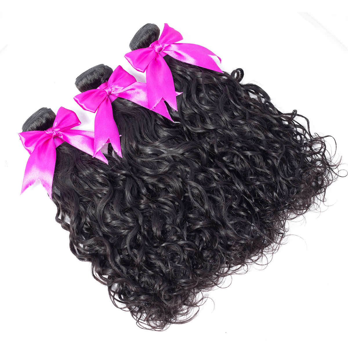 3Pcs Natural Wave 10A Hair Bundles 100% Virgin Hair