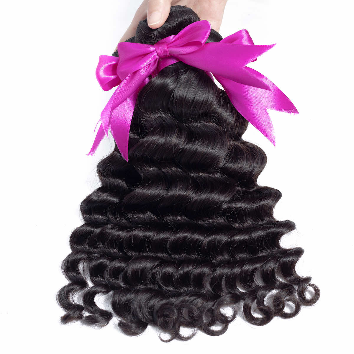 3Pcs Deep Wave 10A Hair Bundles Virgin Hair